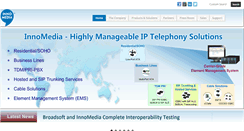 Desktop Screenshot of innomedia.com